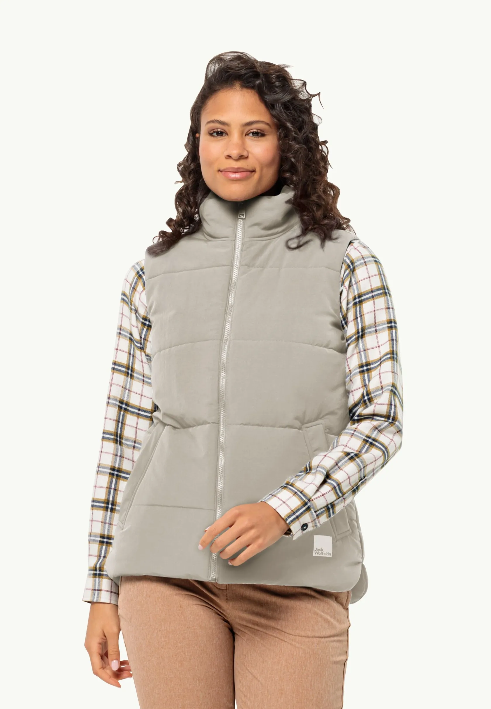Discount White Frost Vest W Damen Fleecejacken|Westen