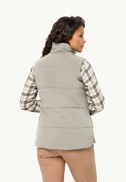 Discount White Frost Vest W Damen Fleecejacken|Westen
