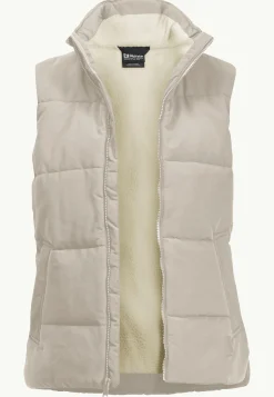 Discount White Frost Vest W Damen Fleecejacken|Westen