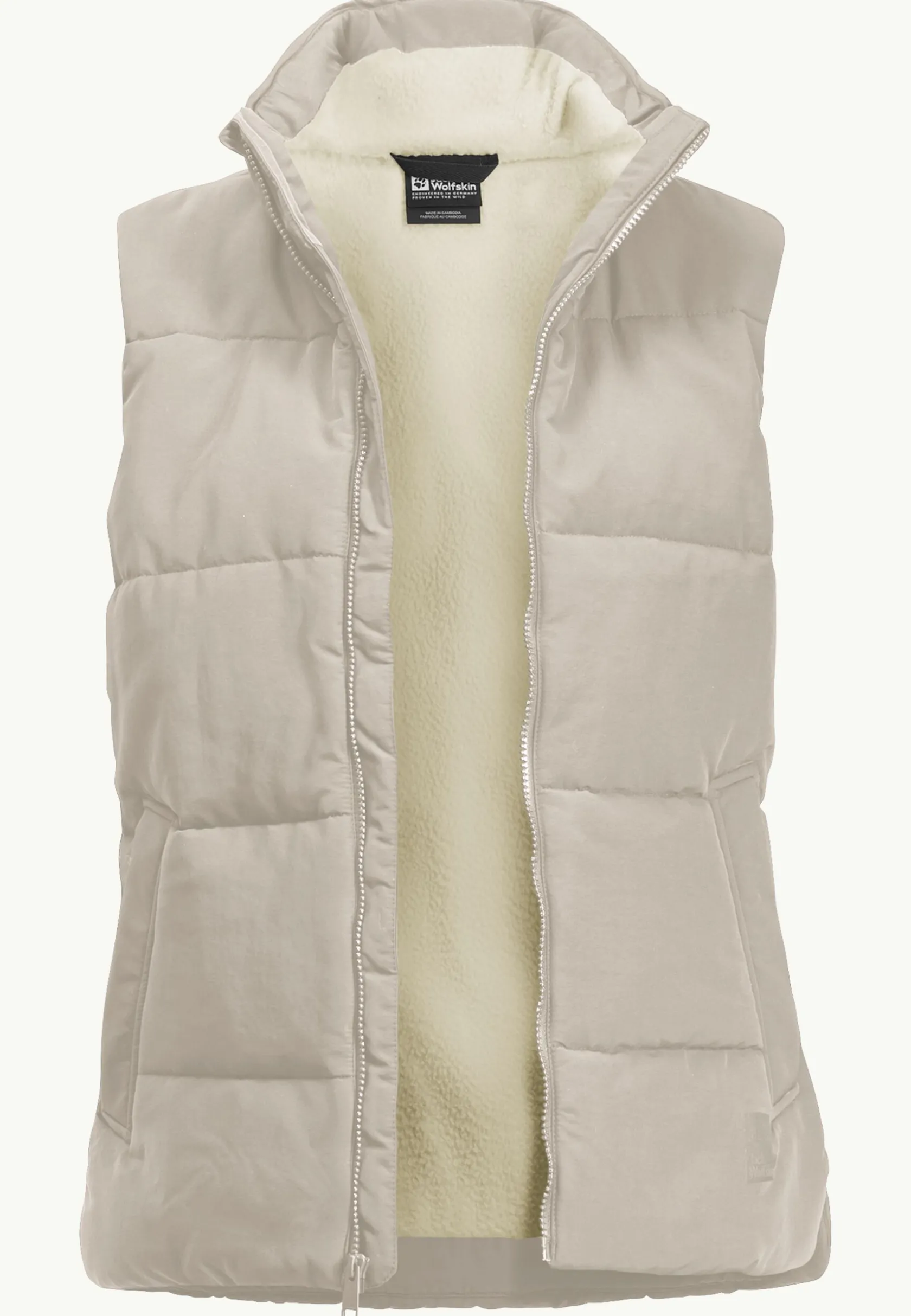 Discount White Frost Vest W Damen Fleecejacken|Westen