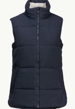 Discount White Frost Vest W Damen Fleecejacken|Westen
