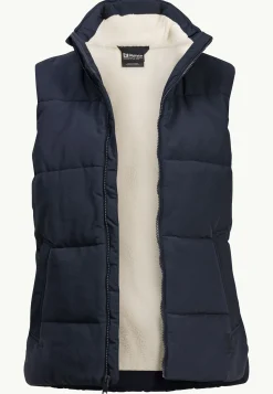 Discount White Frost Vest W Damen Fleecejacken|Westen