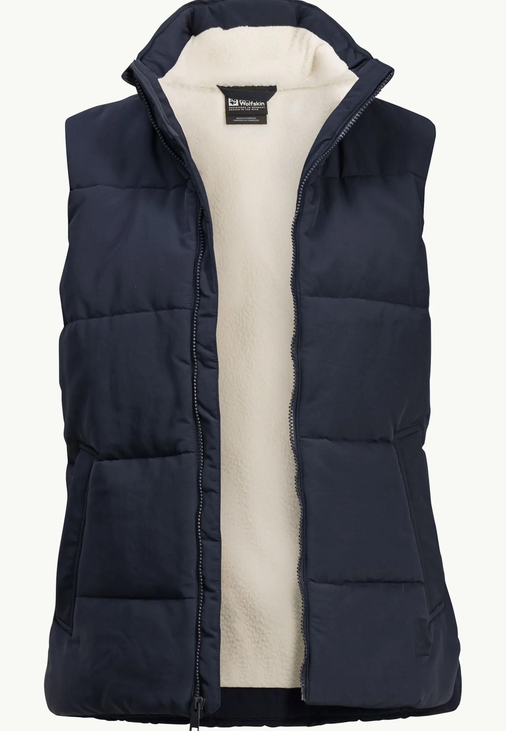 Discount White Frost Vest W Damen Fleecejacken|Westen