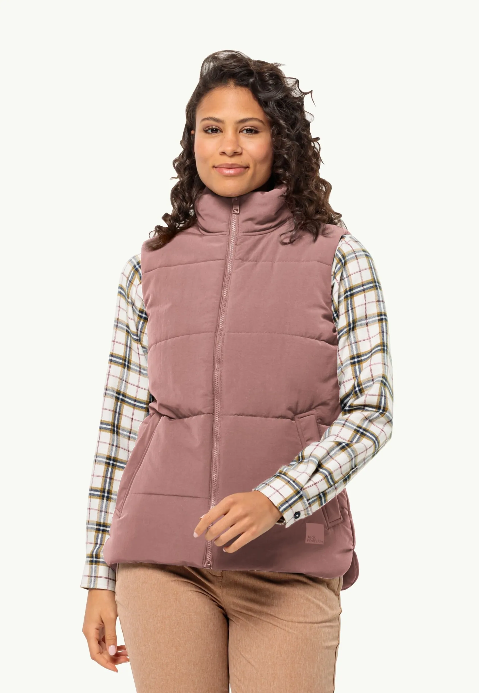 Discount White Frost Vest W Damen Fleecejacken|Westen