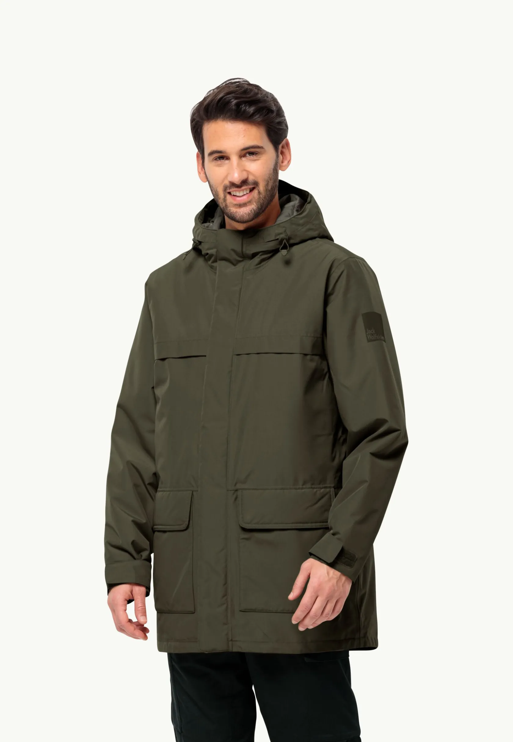 New Winterlager Parka M Herren Übergangsjacken|Regenjacken