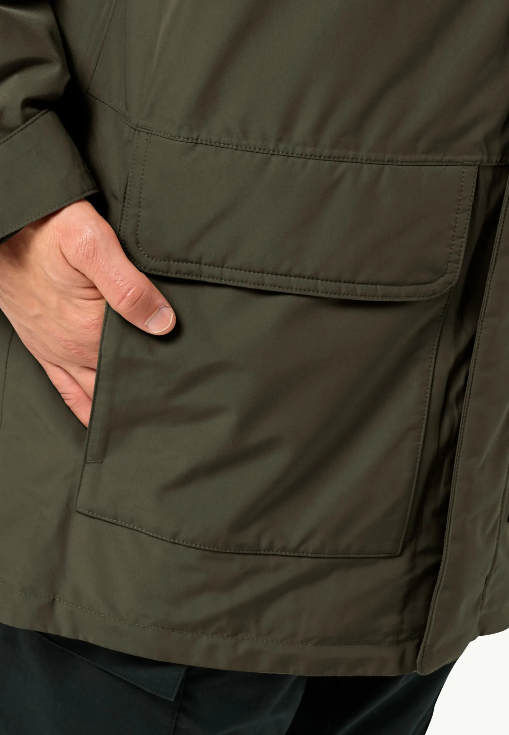 New Winterlager Parka M Herren Übergangsjacken|Regenjacken