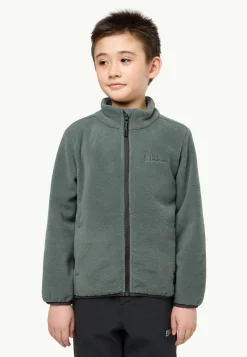 Discount Winterstein Jacket K Kinder Fleece|Übergangsjacken