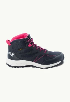 Hot Woodland Texapore Mid K Kinder Outdoor Sneaker|Winterschuhe