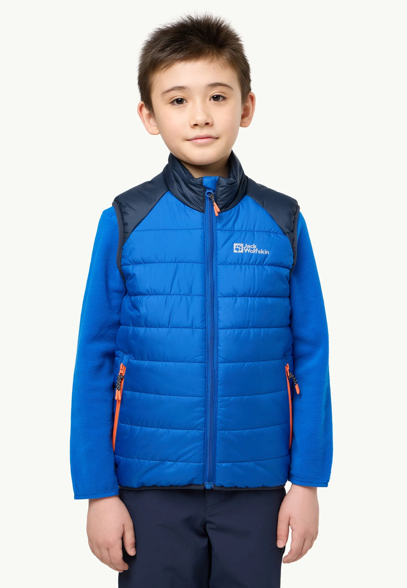 Sale Zenon Vest K Kinder Fleece|Fleecejacken